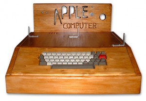 The first Apple Computer, also known retroactively as the Apple I (1976)